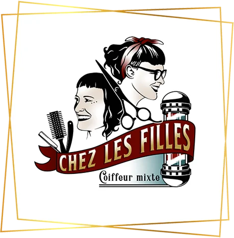 Chez Les Filles Salon De Coiffure Au Mans Logo